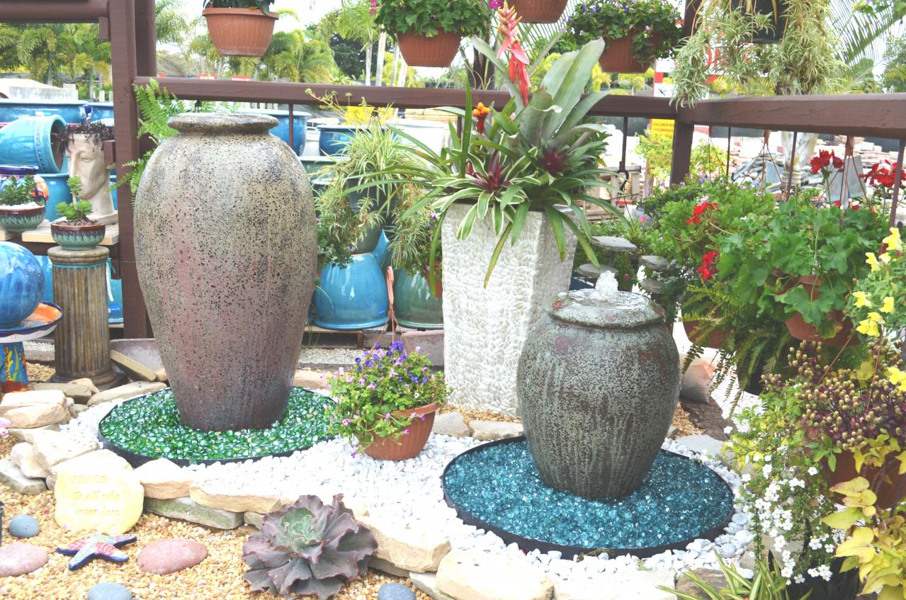 Beautiful planters and pots